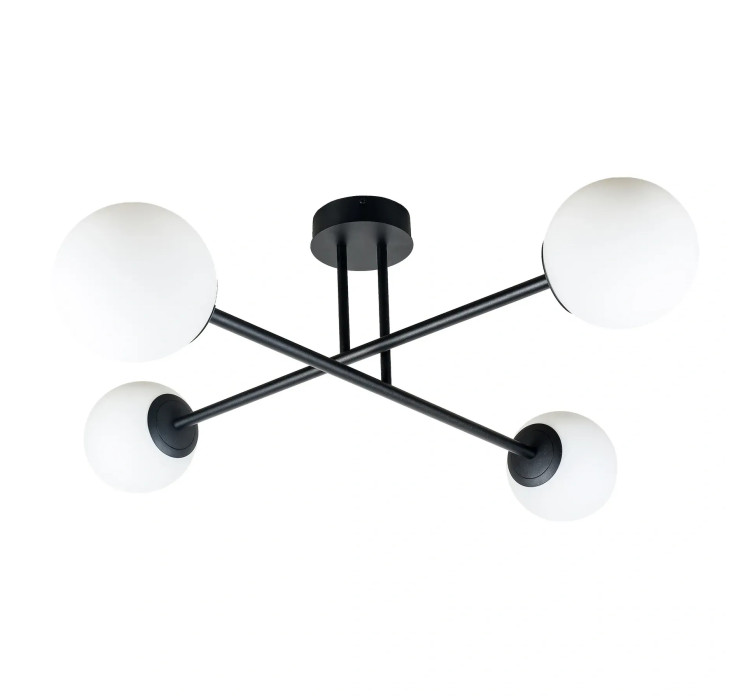 Люстра (світильник стельовий) Opal Direct C150-4 Black3